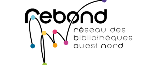 Logo Rebond : Réseau des Bibliothèques Ouest Nord